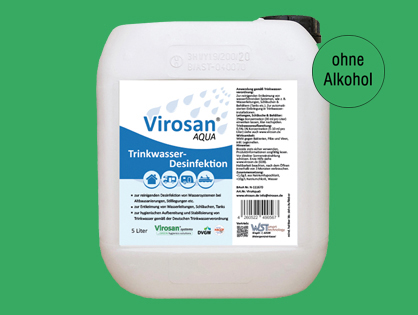 Virosan AQUA Trinkwasser-Desinfektion