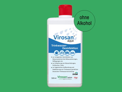 Virosan AQUA Trinkwasser-Desinfektion