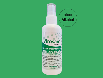Virosan SMART zur alkoholfreien Desinfektion 